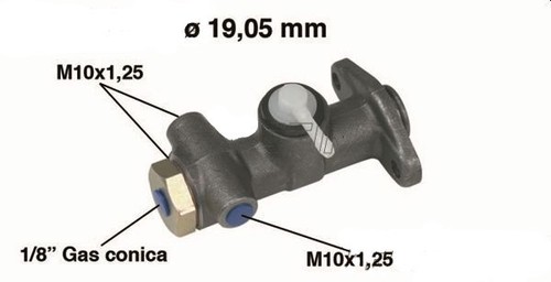 Pompa freno per fiat 500 - per, f-l